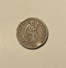 1855-O Arrows Seated Liberty Quarter VF Very Fine Rare Date