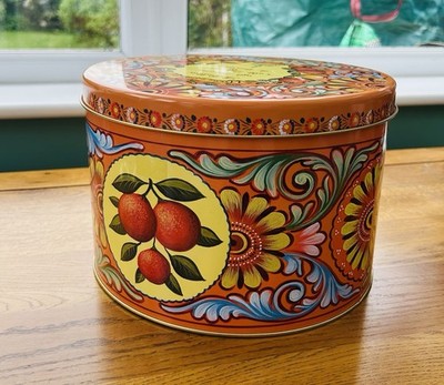 Dolce & Cabbana Dose Panettone Fiasconaro orange Obst groß rund Sammlerstück
