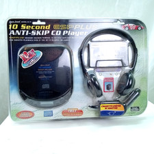 Vintage 1996 New Old Stock Lenoxx Sound CD Compact Disc Player w/ Car Kit CD-78