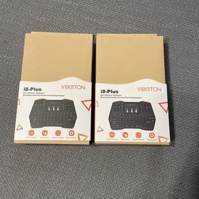 Two 2.4ghz wireless keyboard minis for i8 plus-  Multi Function Touchpad Remote