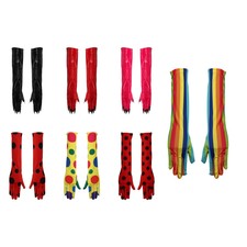 1 Pair Gloves Party Stage Performance Gloves Halloween Cosplay Party Mittens