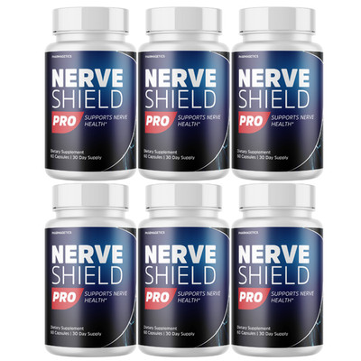 Nerve Shield Pro Advanced Formula for Neuropathy- 6 Bottles Official