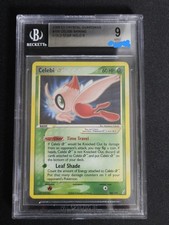 Pokemon BGS 9 Celebi Gold Star #100 Holo Ex Crystal Guardians 2006 English