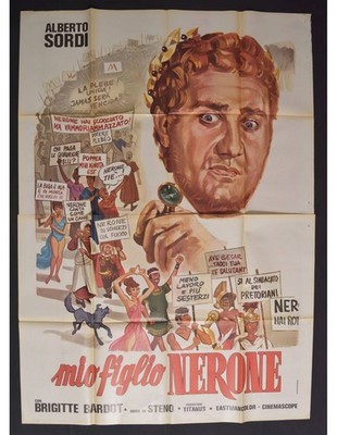 Manifest MIO FIGLIO NERONE Original A211 Alberto Sordi Brigitte Steno