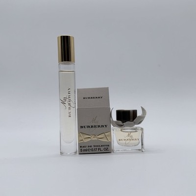My Burberry Eau De Toilette 7.5ml Rollerball + My Burberry. EDT 5ml Mini