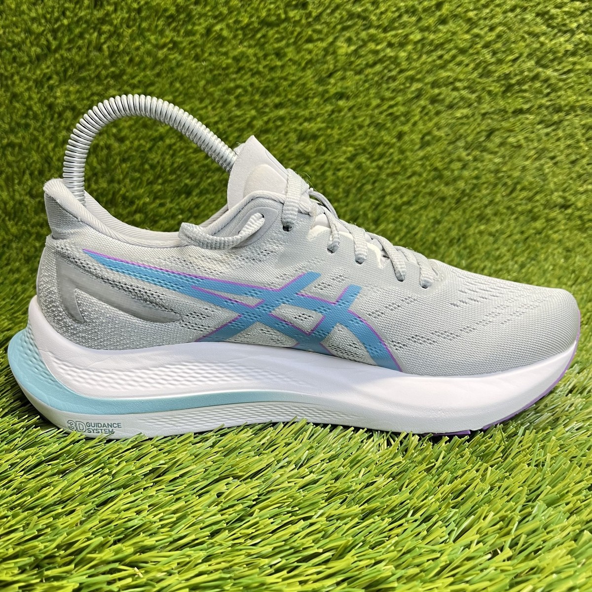 Asics GT-2000 12 Womens Size 6 Gray Blue Athletic Running