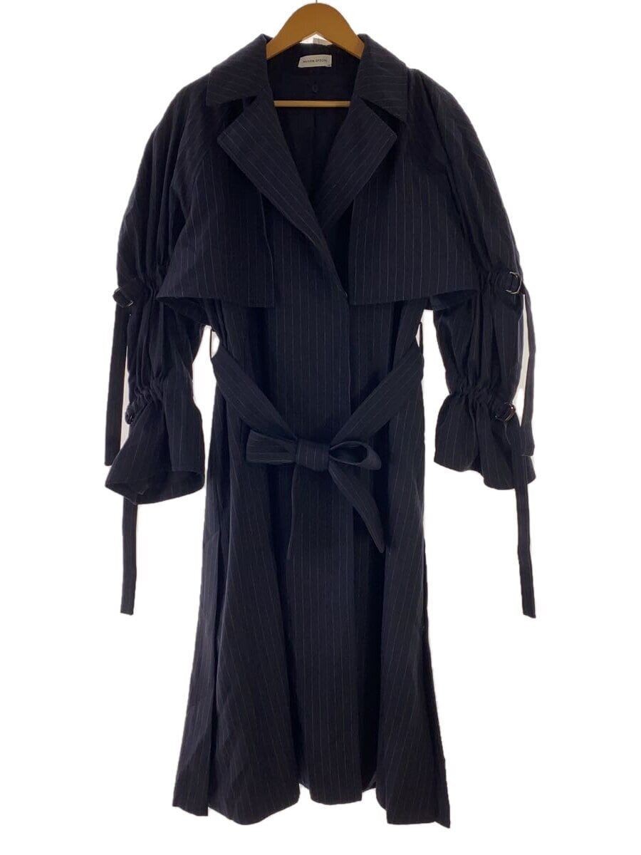 ジャケット・アウター MAISON SPECIAL Fringe Stripe Mod Coat ユニセックスアイテム》Fringe Stripe Prime-Over Mod Coat