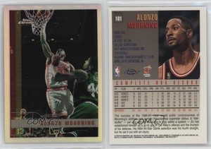 1997-98 Topps Chrome Refractor Alonzo Mourning #101 HOF