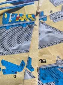 Vintage LEGOLAND Space LEGO 6970: Beta-1 Command Base. 98% Complete With Manual