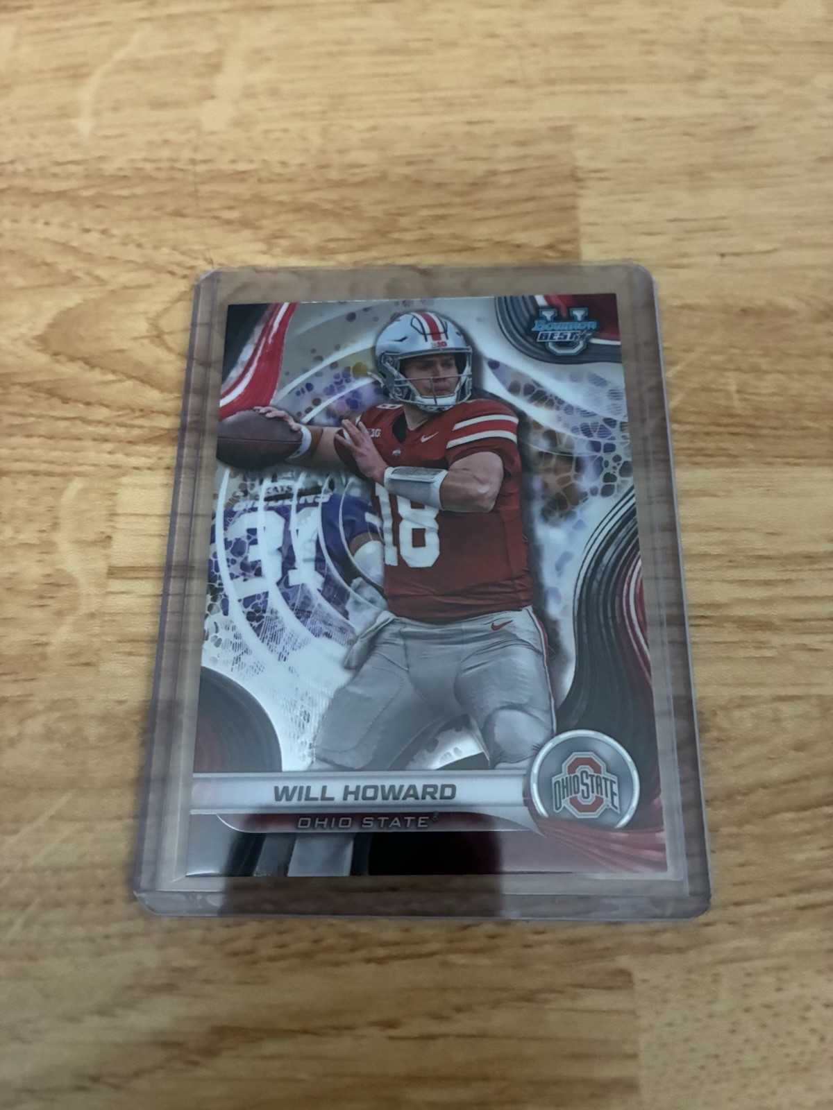 2024 Bowman's Best University - Will Howard #68 (RC)