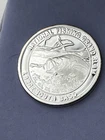 National Fishing Grand Slam Largemouth Bass  1 oz Troy  .999 Coin