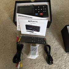 Portta VIDEO Capture Box Composite VHS to 1080P 60hz Digital Recorder Used