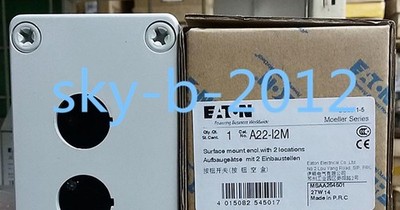 1 PCS NEW IN BOX     Waterproof push-button box A22-I2M *hh