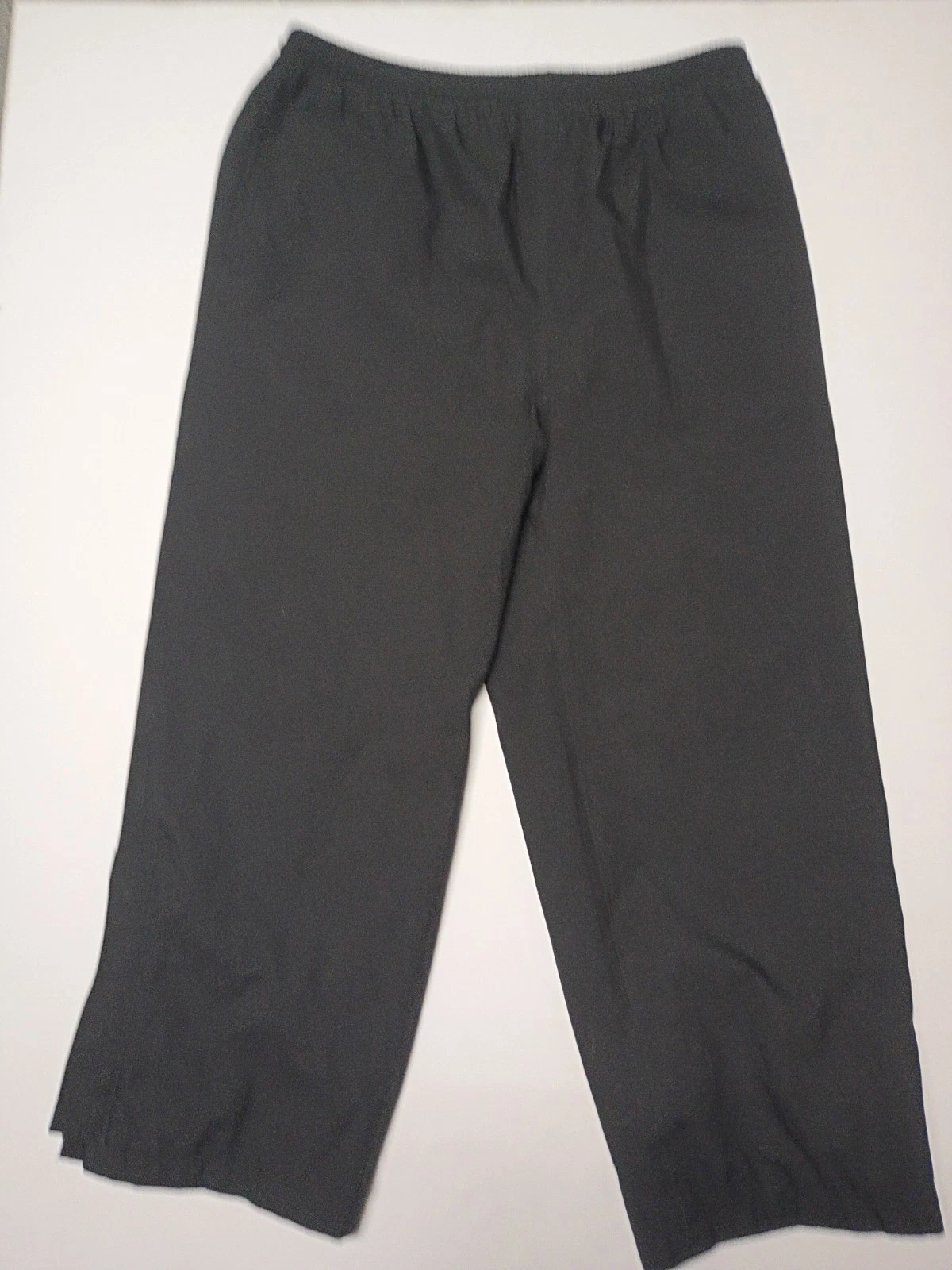 Vtg Thomas E Wilson Gore-Tex Rain Pants Mens Large Black 90s Waterproof Golf