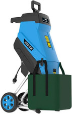 Trituratore Da Giardino GH 2501 (2500 W, Tecnologia a Coltello, Bassa Manutenzio
