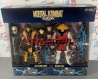 Mortal Kombat Klassic Scorpion vs Raiden Deluxe 2-Pack McFarlane 2025 NEW