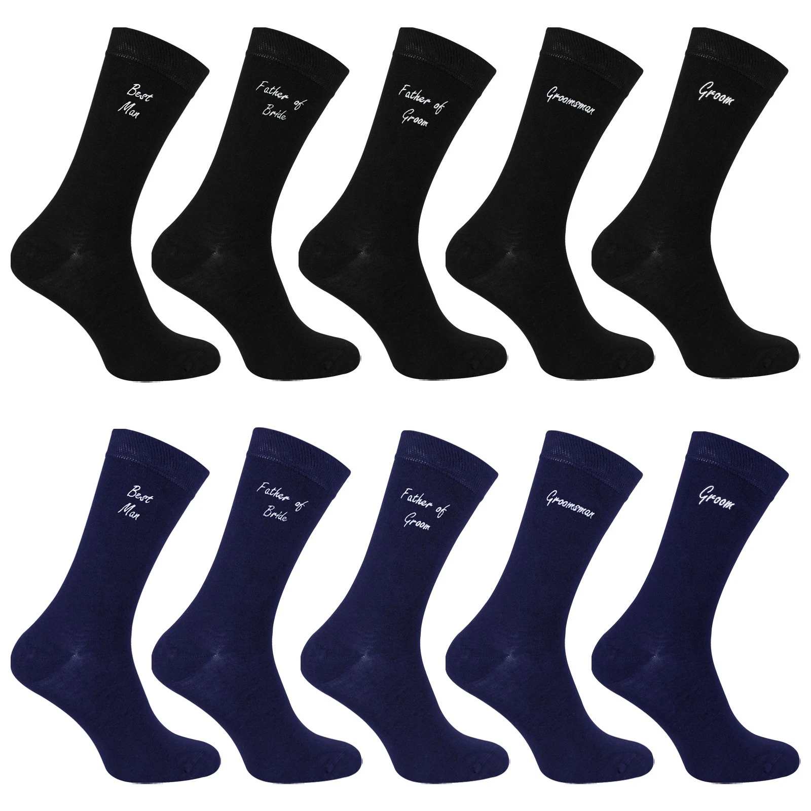 Mens Wedding Socks for Groom Groomsman Best Man by Sock Snob