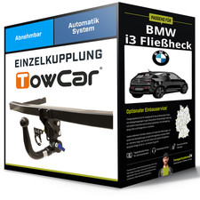 Abnehmbare Anhängerkupplung für BMW i3 Fließheck 08.2013-jetzt Typ I01 TowCar