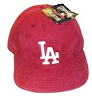 Los Angeles Dodgers American Needle Mens Red Vintage 90s FItted hat sz 7 1/8 New