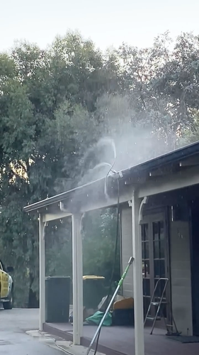 Rainmaker DA Bushfire Sprinkler® | Gutter Hung | Brass & SS - Video 1 of 1