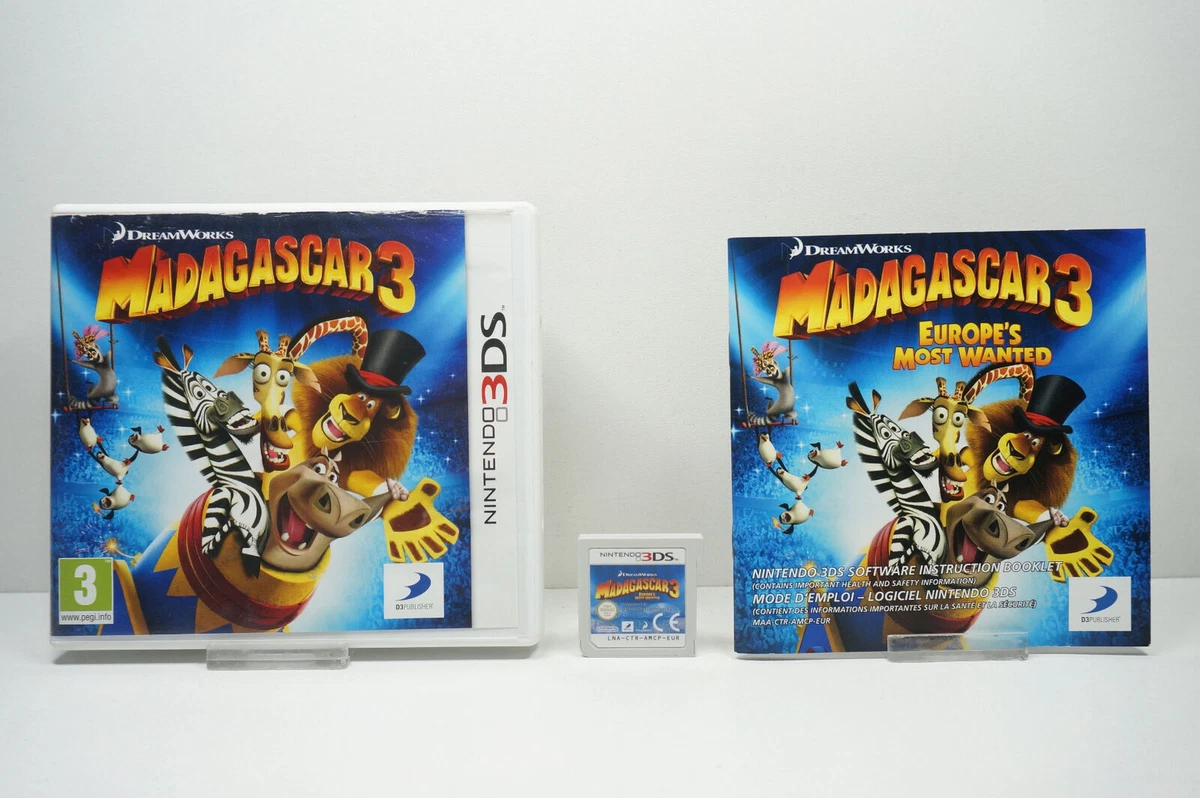 Madagascar 3 2024 nintendo ds