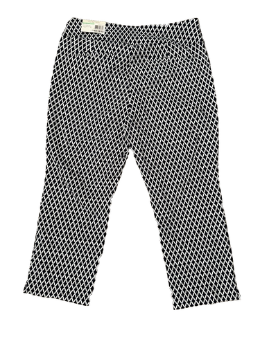 CHARTER CLUB WOMENS CAMBRIDGE SLIM NANTUCKET CAPRIS PANTS SIZE 8P NWT - Picture 4 of 6