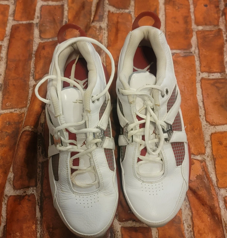Мужские туфли Jordan Trunner Q4 размер 10 университетские красно-белые - Изображение 2 из 4
