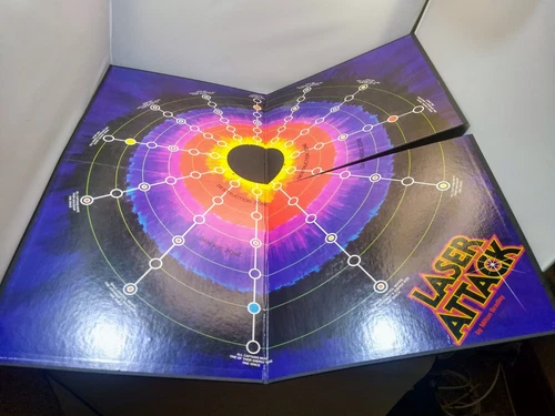 VINTAGE LASER ATTACK Game Milton Bradley 1978 REPLACEMENT SPACE SHIP PODS Board