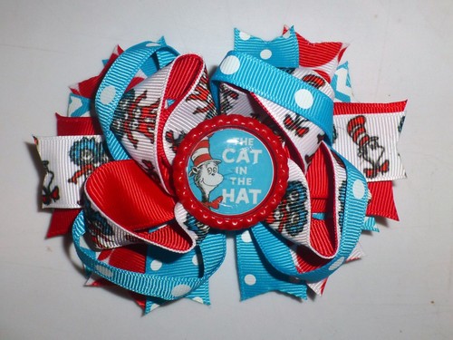 NEW Dr Seuss Oh the places you'll go Girls Outfit Set Cat in the Hat Horton - Picture 7 of 9