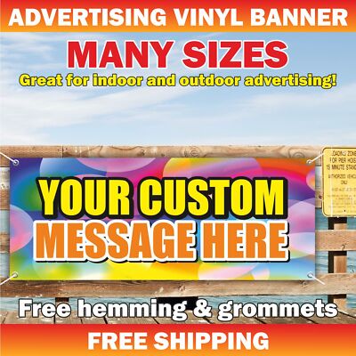 MINOR CHANGES Advertising Vinyl Banner Flag Sign USA Many Sizes Available Custom