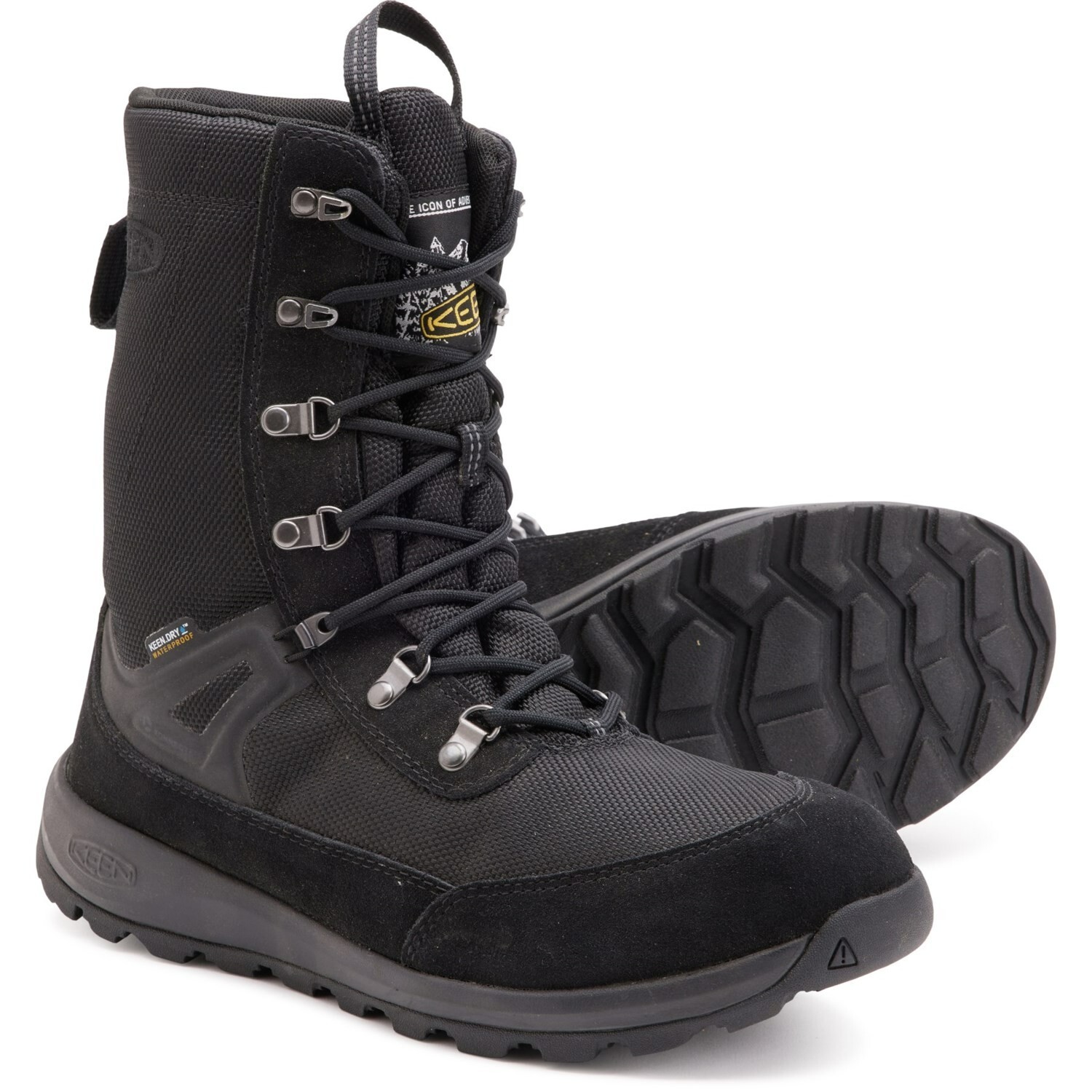 Stivali da neve alti Keen Glieser impermeabili isolati in pelle (per uomo) TAGLIA 9 5