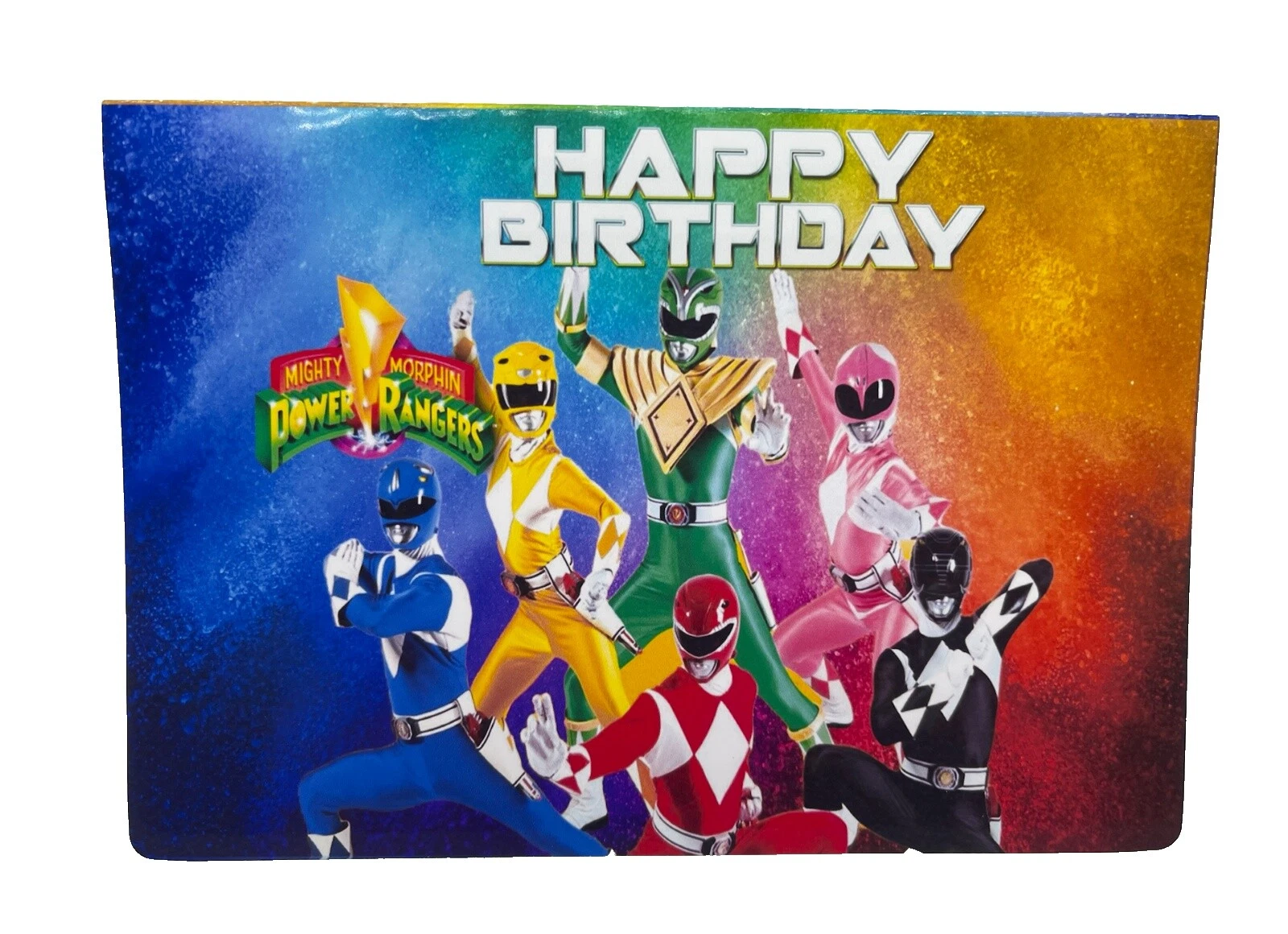 Power Rangers Birthday Greeting Cards & Invitations