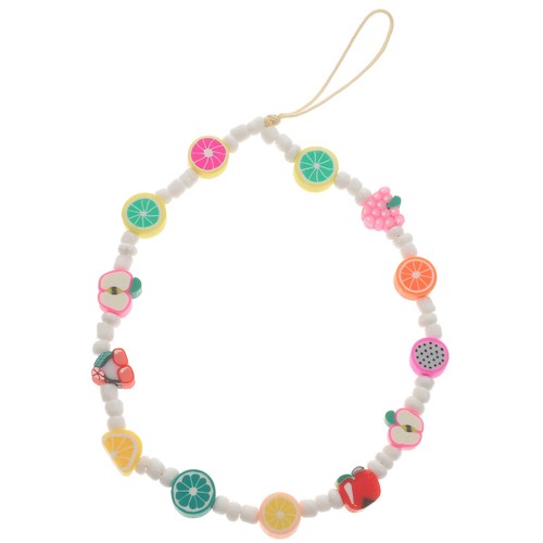 Perlen Telefon Lanyard Bunte Telefonkette Perlenbesetzte Handyriemen - 第 4/12 張圖片