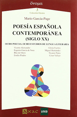 Poesía española contemporánea (siglo XX) : ocho poetas, ocho