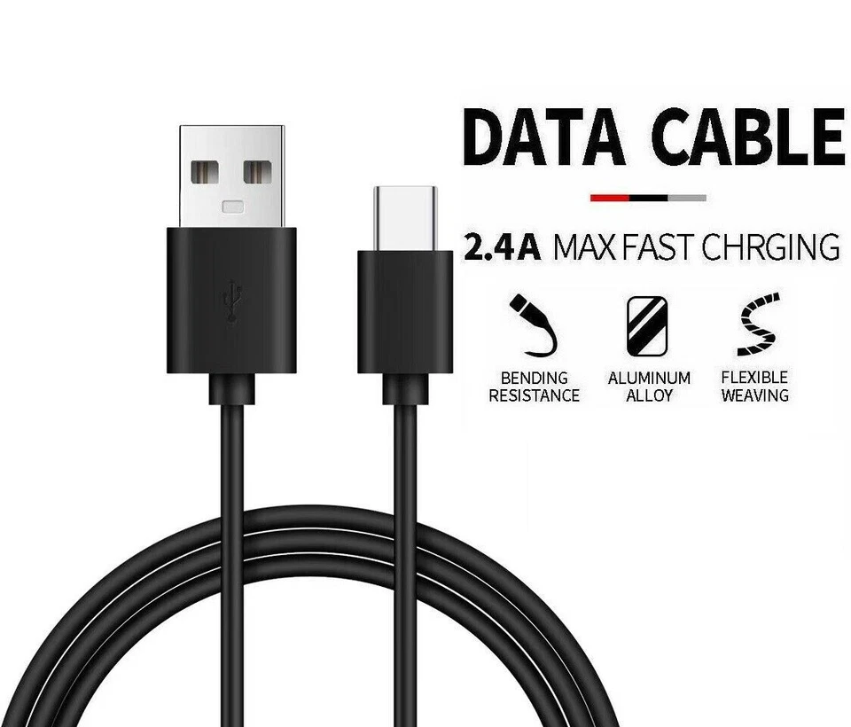 6FT USB Cable Type C Fast Charger For Samsung Galaxy S8 S9 S10 S20 Note 9 10 20 - Image 2 of 4
