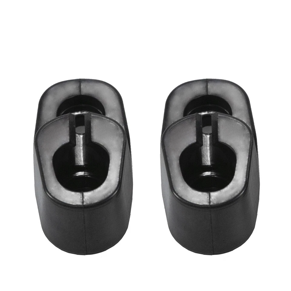 Par de clips de parasol clip de visera para MGB 1963-1980 MG Midget 1962-1979 NUEVO Foto 3 de 4