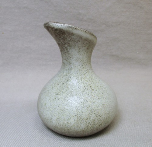 Howard Pierce Mid Century Flare Top Vase Textured Matte Glaze California Pottery - Picture 3 of 6