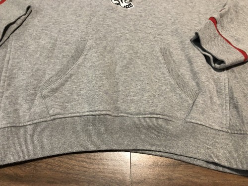Wisconsin Badgers Bucky Mascot Embroidered Logo Youth XL Hoodie Sweatshirt - Picture 7 of 10