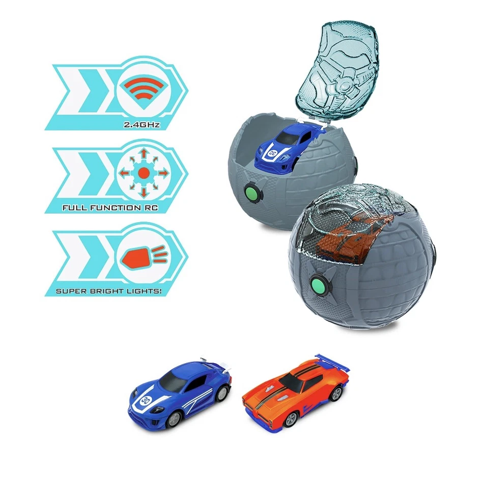 Rocket League 51555 Micro RC Battle Vehicle 2 Pack New! Remote Control Car Truck - Image 2 of 4