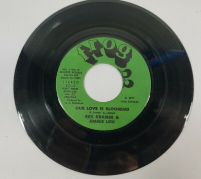 Rex Kramer & Jimmie Lou - Our LOVE IS BLOOMING 45RPM 7''