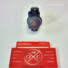 GENUINE OEM 03-11 Honda Element Hazard Button Switch Black USDM 35510-S6M-901ZA