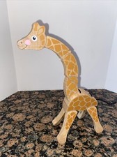 melissa and doug wooden giraffe