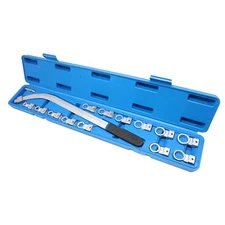 15PCS Auxiliary Idler Belt Tensioner Pulley Tool Kit Universal Serpentine