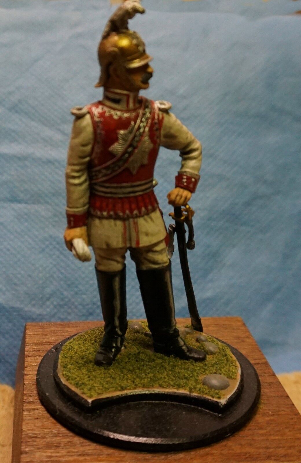 Series 77 # 14/4 Prussian Officer Garde du Corps          ( Loc