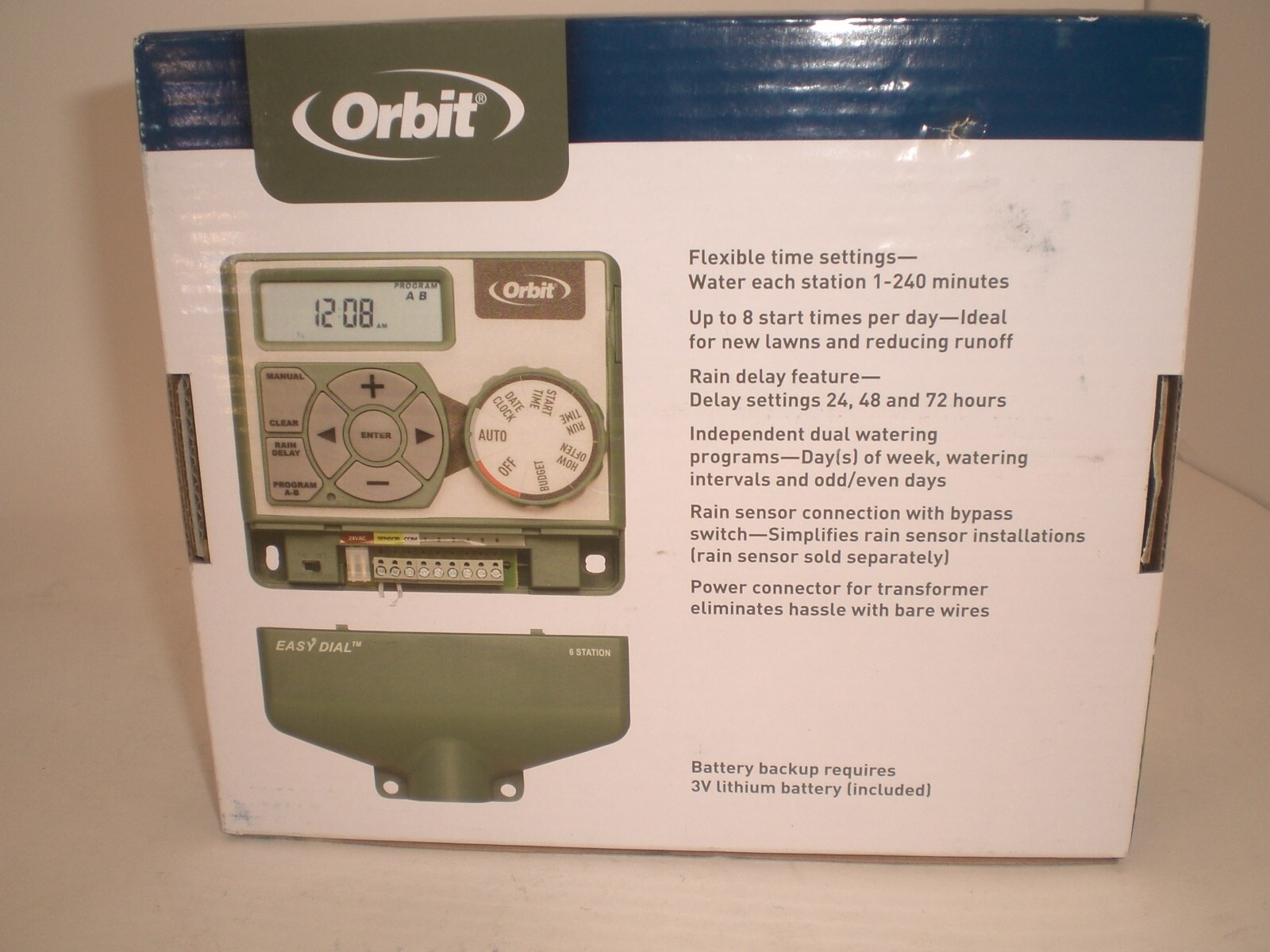 Centralina Irrigazione Orbit Easy-Set - 4 Stazioni, Programmable, Per Giardino - Foto 5