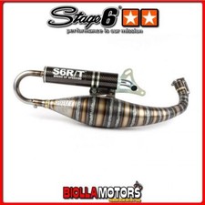 S6-96166951 Muffler Stage6 R/T 90 - 100cc YAMAHA aerox 50cc lc cat (from '03) ST