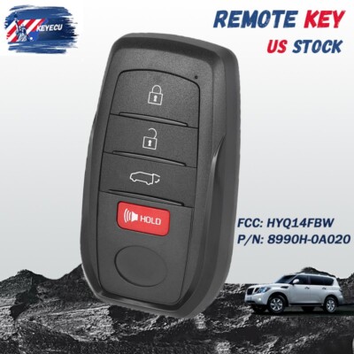 For 2022 - 2024 Toyota Corolla Cross Smart Remote Key Fob 8990H-0A020 HYQ14FBW