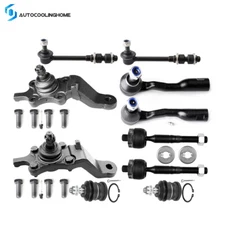 Front Tie Rod End Sway Bar Link Ball Joint For 2001 2002 Toyota Sequoia Tundra