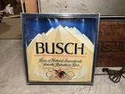 Vintage Busch Beer Lighted Sign