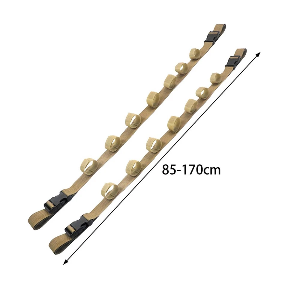 Soporte para caña de pescar 2 piezas soporte para caña de pescar soporte para vehículo garaje furgoneta ▲ Foto 3 de 4